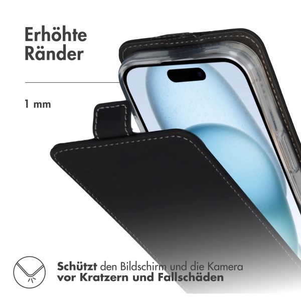 Accezz Flip Case für das Apple iPhone 16 - Schwarz