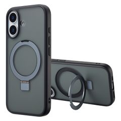 Accezz Ring Stand Backcover mit MagSafe Apple iPhone 17 - Schwarz
