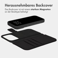 imoshion Herausnehmbare 2-in-1 Luxus-Bookcase Apple iPhone 18 Pro Max / 17 Pro Max - Schwarz