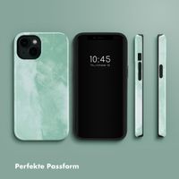 Selencia Vivid Rückabdeckung mit MagSafe Apple iPhone 14 - Marble Grayed Jade