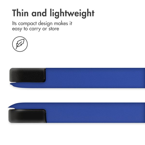 imoshion Trifold Klapphülle Apple iPad 9 (2021) 10.2 Zoll / iPad 8 (2020) 10.2 Zoll / iPad 7 (2019) 10.2 Zoll - Cobalt Blue
