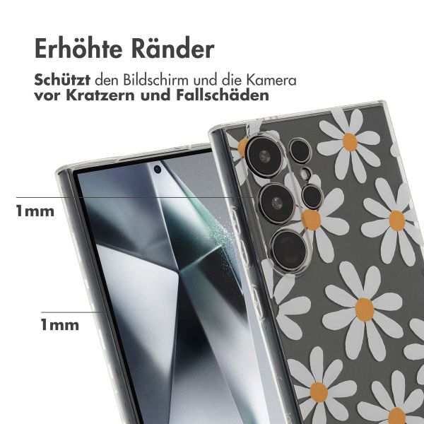imoshion Design Hülle Samsung Galaxy S24 Ultra - Daisy Flower