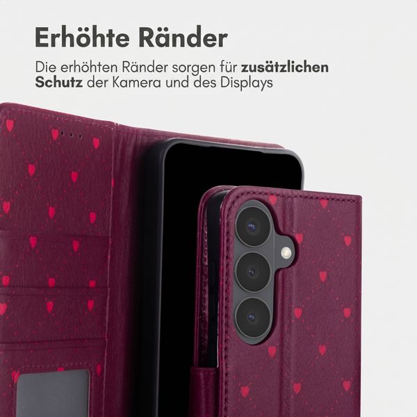 imoshion Design Klapphülle Samsung Galaxy S26 - Crush Check Coral Dust