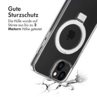 Accezz Ring Stand Backcover mit MagSafe iPhone 13 - Transparent