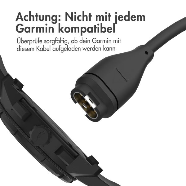 imoshion USB-A-Ladekabel für Garmin Watch - 1 Meter