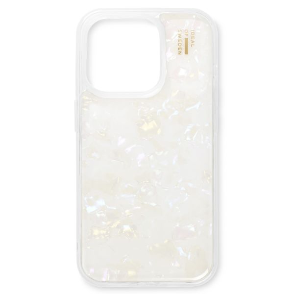 iDeal of Sweden Pearlized Case Apple iPhone 14 Pro - Weiß