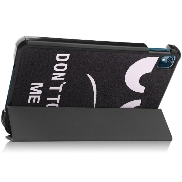 imoshion Design Trifold Klaphülle Nokia T10 - Don't touch