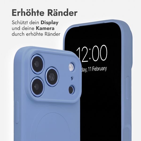 imoshion Color Back Cover mit MagSafe Apple iPhone 18 Pro / 17 Pro - Blau