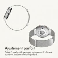 imoshion Mailändische Magnetarmband -   Universelle 20 mm Anschluss - Silber