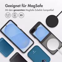imoshion Color Guard Back Cover mit MagSafe Samsung Galaxy Z Flip 7 FE - Schwarz