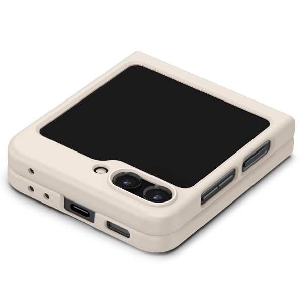 Spigen Air Skin™ Cover für das Samsung Galaxy Z Flip 5 - Pearled Ivory