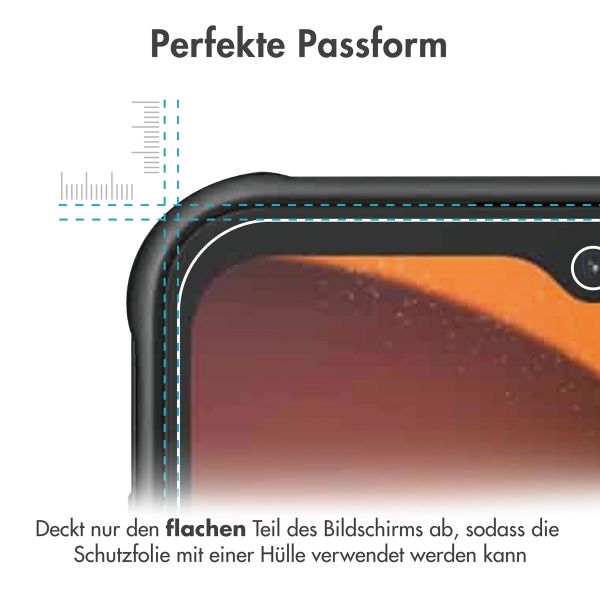 imoshion Displayschutz Folie 3er-Pack für das Samsung Galaxy Xcover 7 - Transparent 