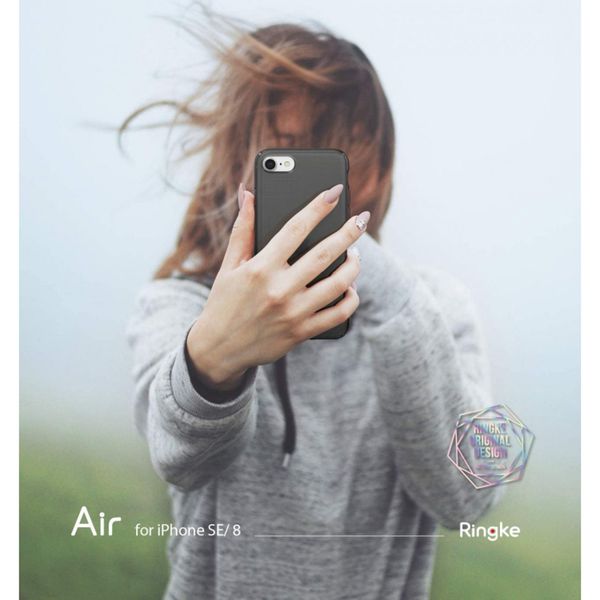 Ringke Air Case Schwarz für das iPhone SE (2022 / 2020) / 8 / 7