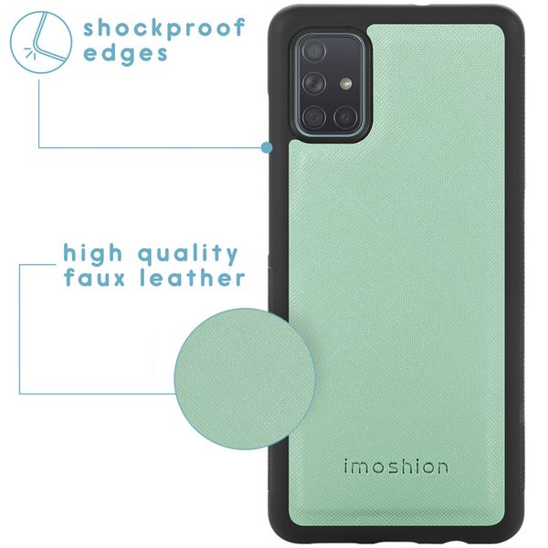 imoshion Luxuriöse Portemonnaie-Klapphülle Samsung Galaxy A51 - Grün