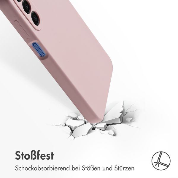 Accezz Liquid Silikoncase Samsung Galaxy A17 - Rosa