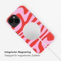 Selencia Vivid Rückabdeckung mit MagSafe Apple iPhone 14 - Dream Swirl Pink