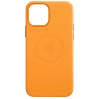 Apple Leder-Case MagSafe für das Apple iPhone 12 Mini - California Poppy