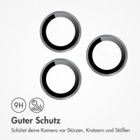 imoshion 2er Pack Kameraobjektivschutz für das Apple iPhone 17 Pro / 17 Pro Max - Grau