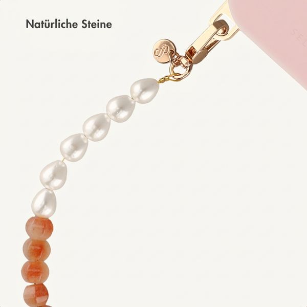 Selencia Pearl Blush-Handykette - Peach