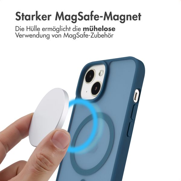 imoshion Color Guard Back Cover mit MagSafe für das iPhone 13 / 14 - Dunkelblau