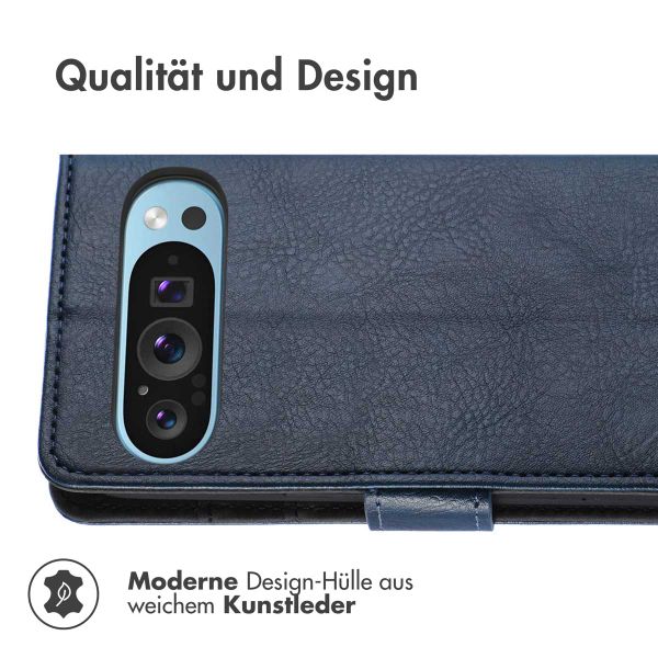 imoshion Luxuriöse Klapphülle Google Pixel 9 Pro XL - Dunkelblau