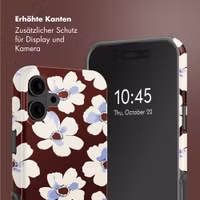Selencia Vivid Rückabdeckung mit MagSafe Apple iPhone 16 - Choco Flower Pop