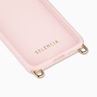 Selencia Rivièra Backcover mit MagSafe mit abnehmbaren Haken Samsung Galaxy S25 / S24 - Sorbet Pink