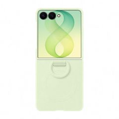 Samsung Silicone Magnet Cover Ring Samsung Galaxy Z Flip 8 - Green