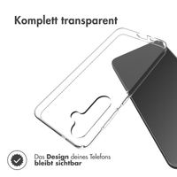 Accezz TPU Clear Cover für das Samsung Galaxy S25 - Transparent