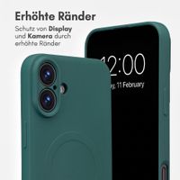 imoshion Color Back Cover mit MagSafe Apple iPhone 16 Plus - Dunkelgrün