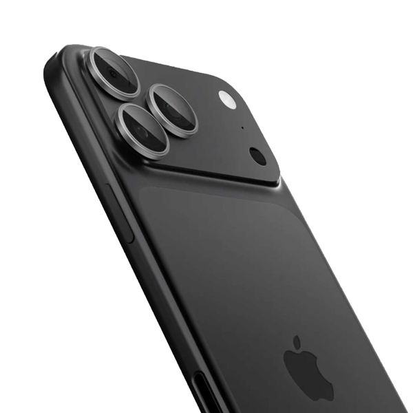 Spigen GLAStR Kamera Schutzglas 2er Pack für das Apple iPhone 17 Pro / 17 Pro Max / 16 Pro / 16 Pro Max / 15 Pro / 15 Pro Max / 14 Pro / 14 Pro Max - Grau