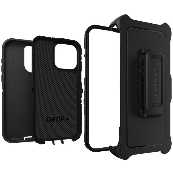 OtterBox Defender Rugged Case für das iPhone 15 Pro Max - Schwarz