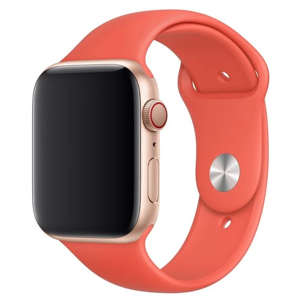 Apple Sport Band für Apple Watch Series 1 bis 10 / SE / Ultra (2) (44/45/46/49 mm) - Nectarine