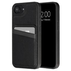 imoshion Backcover mit Kartenfach und Ständer Apple iPhone 17e / 16e - Schwarz