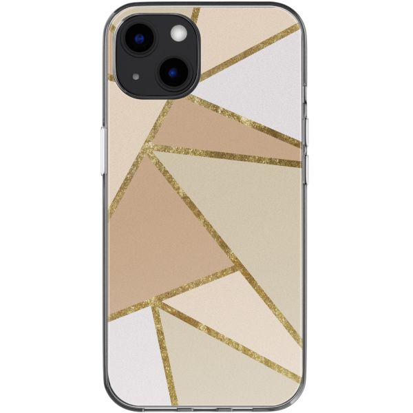 imoshion  Design Hülle für das iPhone 13 - Graphic Beige