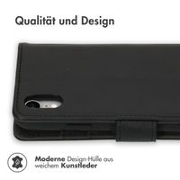 imoshion Luxuriöse Klapphülle Apple iPhone Xr - Schwarz