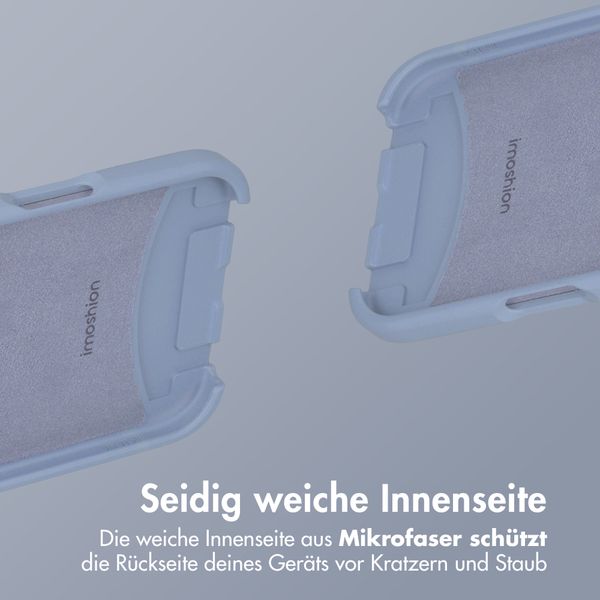 imoshion Color Backcover mit abnehmbarem Handykette und MagSafe Apple iPhone Air - Ash Blue