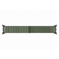 Samsung Original Fabric Armband für  Samsung Galaxy Watch 9 (40/44mm) / Watch 8 (40/44mm) / Classic (46mm) - Größe M/L - Olive