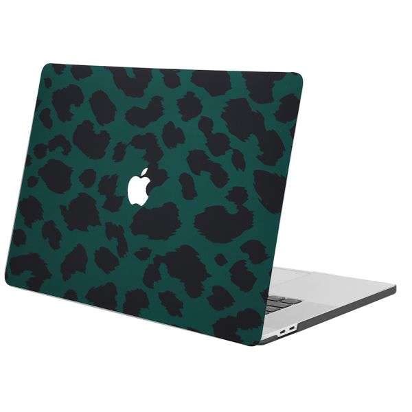 imoshion Design Laptop Cover für das MacBook Pro 16 Zoll (2019) - A2141 - Green Leopard