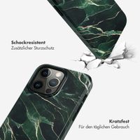 Selencia Vivid Tough Back Cover für das iPhone 14 Pro Max - Chic Marble Quartz