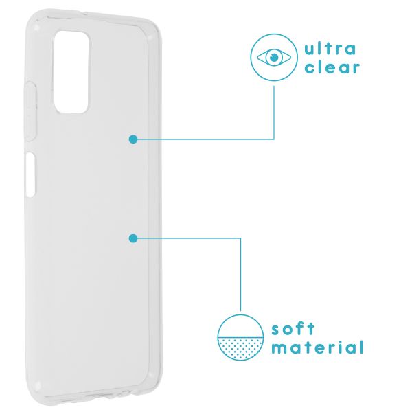 imoshion Gel Case für das Samsung Galaxy A03s - Transparent