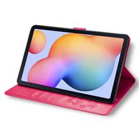 Kleeblumen Klapphülle Klapphülle Galaxy Tab A 10.1 (2019) - Fuchsia