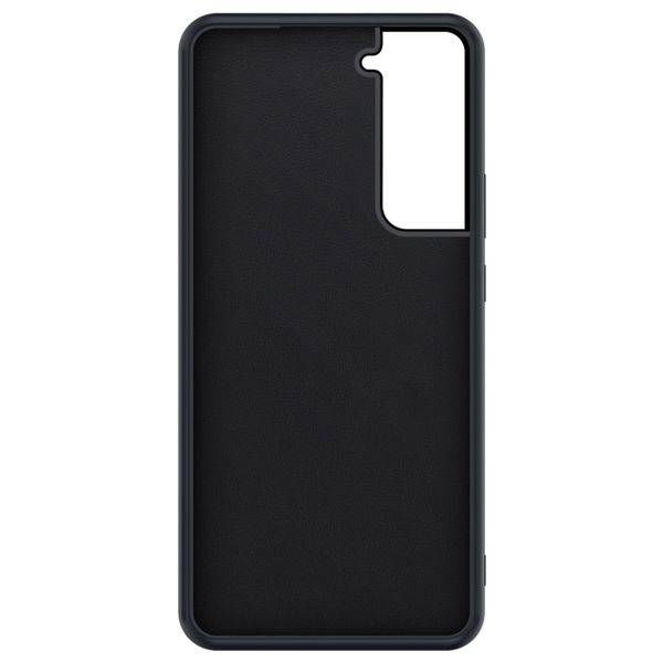 Valenta Luxe Leather Backcover Samsung Galaxy S21 - Schwarz