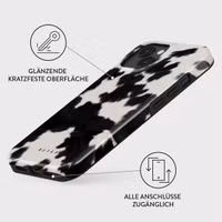 Burga Tough Back Cover für das Apple iPhone 15 - Achromatic