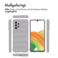 imoshion EasyGrip Back Cover für das Samsung Galaxy A33 - Grau