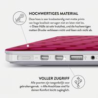 Burga Hardshell Hülle Apple MacBook Air 13 Zoll (2022 / 2024 M3 / 2025 M4 / 2026 M5) - Reset Button