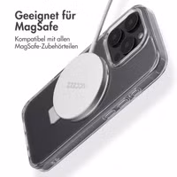 Accezz Ring Stand Backcover mit MagSafe für das Apple iPhone 16 Pro - Transparent