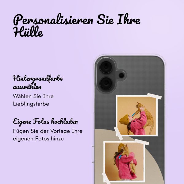 Hülle mit eigenem Foto und/oder Text Apple iPhone 16 - Filmrol nummer 2