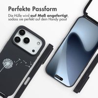 imoshion SilikonHülle design mit Band Apple iPhone 17 Pro - Dandelion Black