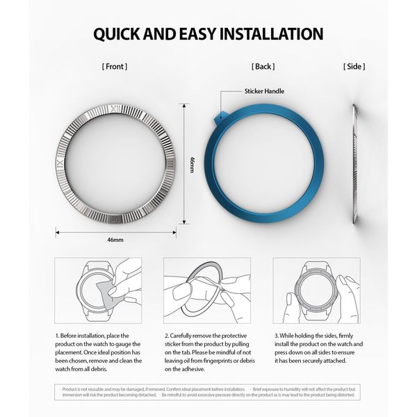 Ringke Bezel Styling Watch 46mm / Gear S3 Frontier / S3 